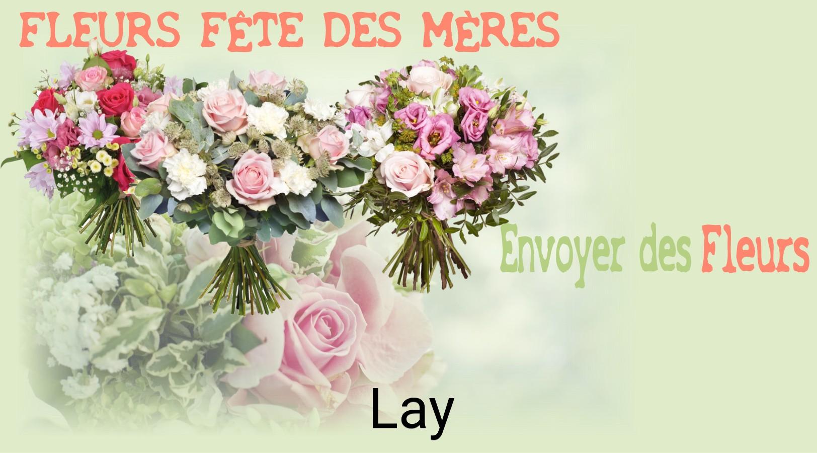 Bouquet de Fête des Mères livré à Lay